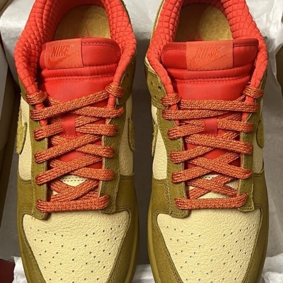 Nike Dunk low Sesame Bronzine Picante Red - - Picture 5 of 7